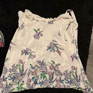 floral pattern shirt